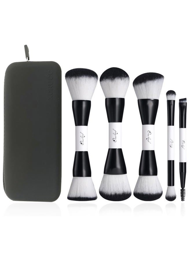 Oneleaf Makeup Brushes Set - Dual-ended Brushes for Professional Makeup Artists - Image 1