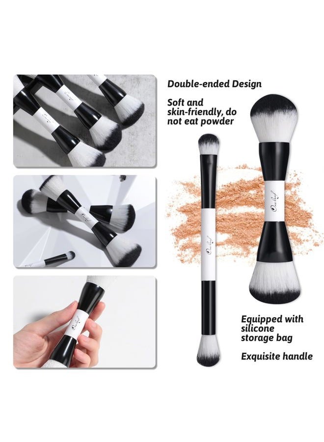 Oneleaf Makeup Brushes Set - Dual-ended Brushes for Professional Makeup Artists - Image 4