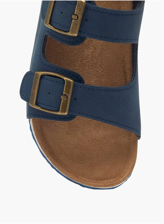 ال بي ال من شو اكسبرس Boys Solid Sandals With Hook And Loop Closure