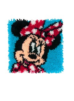 Generic Latch Hook Kit 12 inch x 12 inch Minnie Mouse  - Image 2