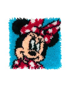 Generic Latch Hook Kit 12 inch x 12 inch Minnie Mouse  - Image 3