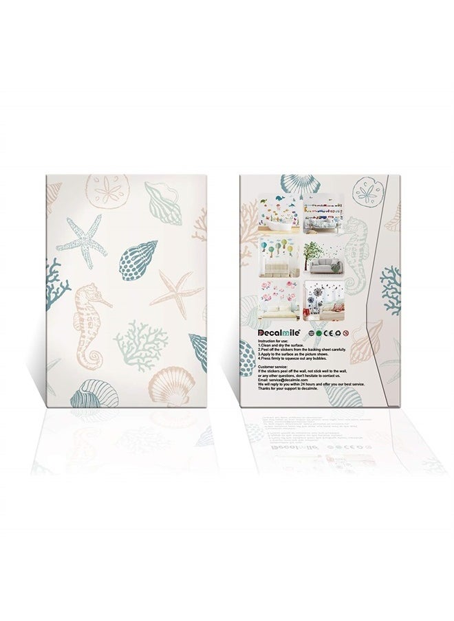 decalmile - Hanging Green Leaves Wall Decals Ivy Vine Plants Wall Stickers Living Room Bedroom Sofa TV Background Wall Decor - Image 1