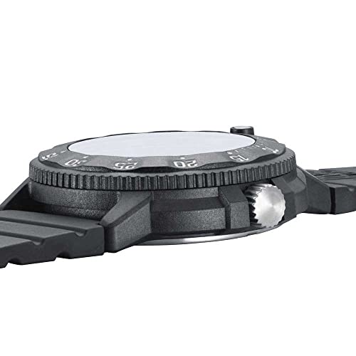 Luminox ساعة لومي نوكس العسكرية للغوص للرجال من سلسلة البحر الأصلية Navy Seal Evo 3003، قرص أزرق، 43 مم، حزام أزرق - Image 5