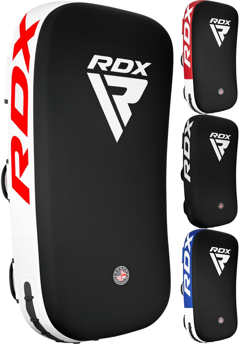 RDX Muay Thai Pad for Training, Curved Kickboxing Kicking Strike Shield, Coaching Kick Boxing, MMA, Martial Arts, Karate, Taekwondo, Punching, Foot, Knee and Elbow Target (One Pad Only) - Image 1