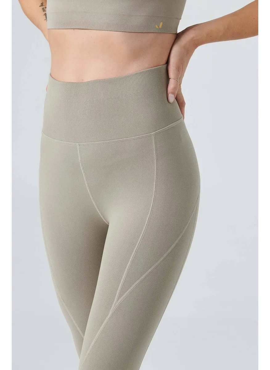 جيرف Pine High Waist & Lift Leggings Khaki
