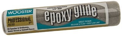 Wooster Brush R232-9 Epoxy Glide Roller Cover, 1/4-Inch Nap, Pack of 12 - Image 2