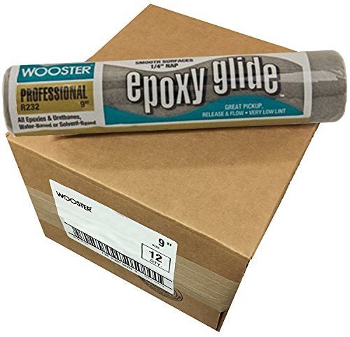 Wooster Brush R232-9 Epoxy Glide Roller Cover, 1/4-Inch Nap, Pack of 12 - Image 4