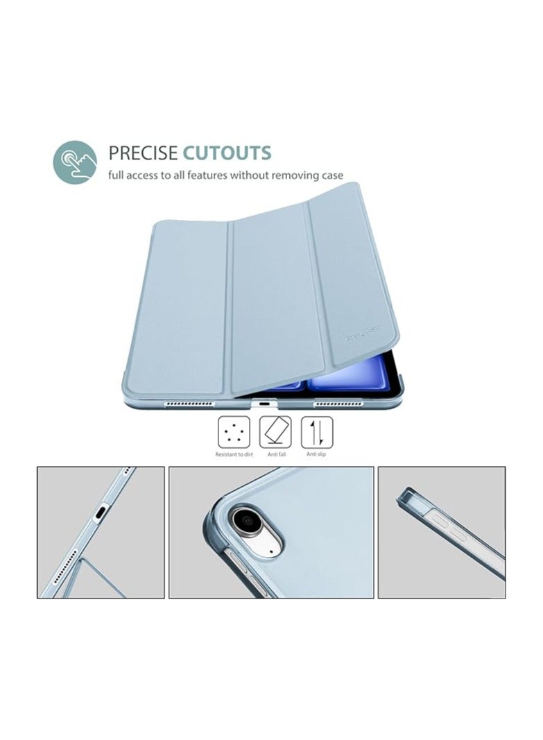 Procases Smart Case for iPad Air 11-inch M2 2024/10.9 Air 5th Generation 2022/10.9 Air 4th 2020, Protective Cover for iPad Air 11 /Air 5 4 Gen -Skyblue - Image 1