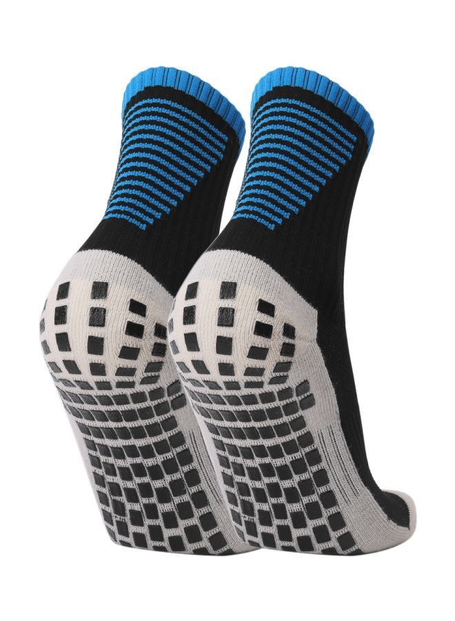 NIBEMINENT Pair Of 3 Anti Slip Soccer Socks 26x4x17cm - Image 5
