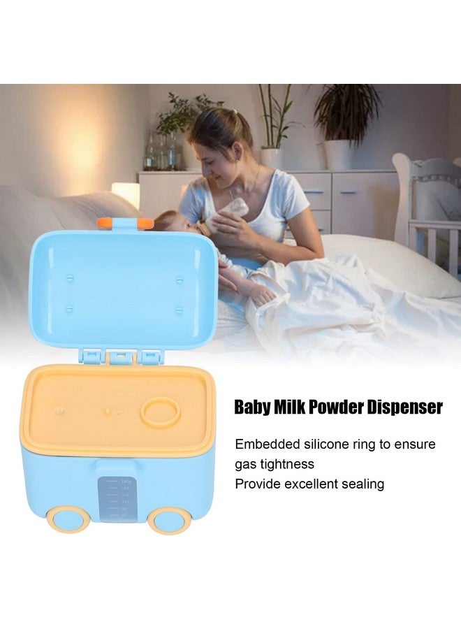 ciciglow Large Size Milk Powder Dispenser with Strengthen Sealing, Comfortable Handle for Travel, Multifunction for Snacks, Excellent (Blue) - Image 2