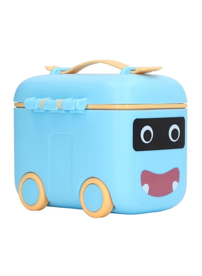 ciciglow Large Size Milk Powder Dispenser with Strengthen Sealing, Comfortable Handle for Travel, Multifunction for Snacks, Excellent (Blue) - Image 1