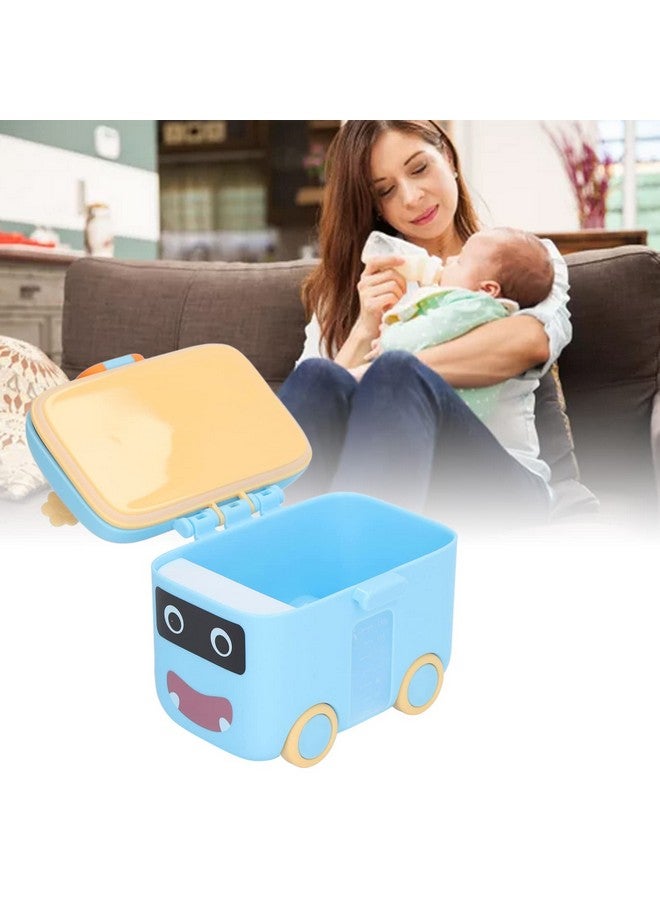 ciciglow Large Size Milk Powder Dispenser with Strengthen Sealing, Comfortable Handle for Travel, Multifunction for Snacks, Excellent (Blue) - Image 3