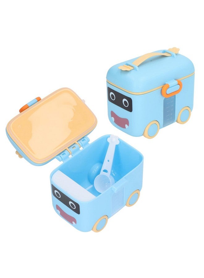 ciciglow Large Size Milk Powder Dispenser with Strengthen Sealing, Comfortable Handle for Travel, Multifunction for Snacks, Excellent (Blue) - Image 5