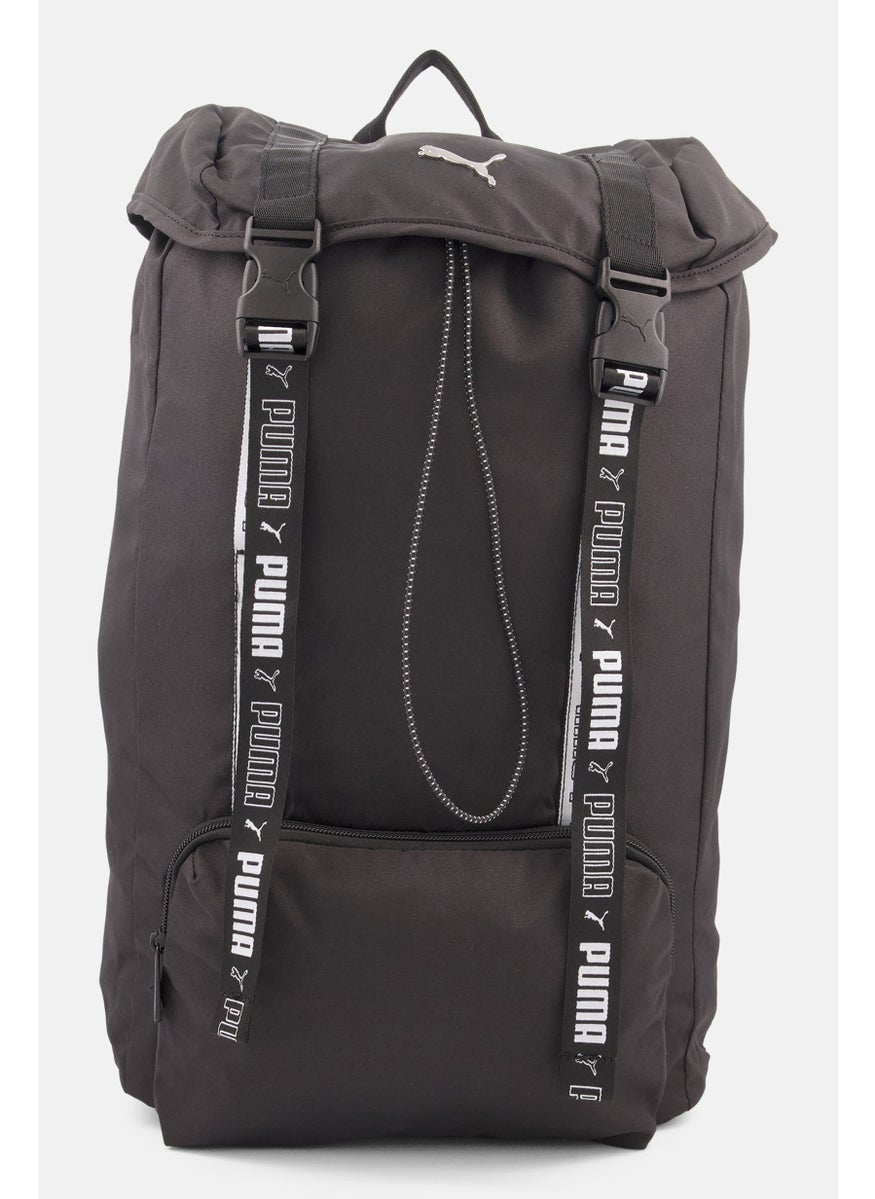 PUMA Men Brand Logo Backpack 45 H x 30L x 14 W cm, Black  - Image 1