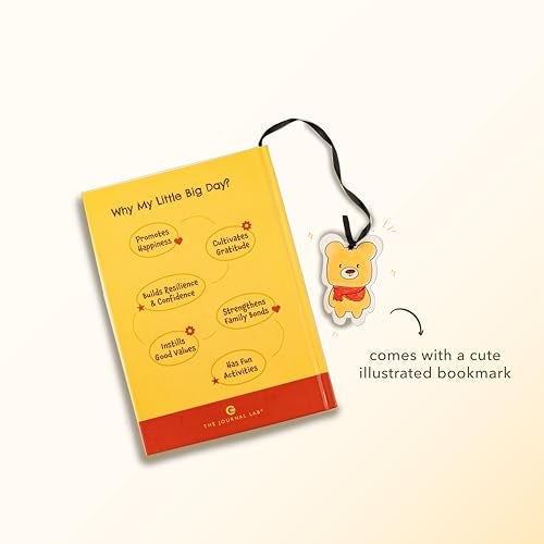 The Journal Lab | My Little Big Day: A Daily Gratitude Journal for Kids Aged 5–12 with Daily Prompts, Cute Illustrations & Fun Challenges | Teddy Buddy Edition | 144 Pages - Image 2
