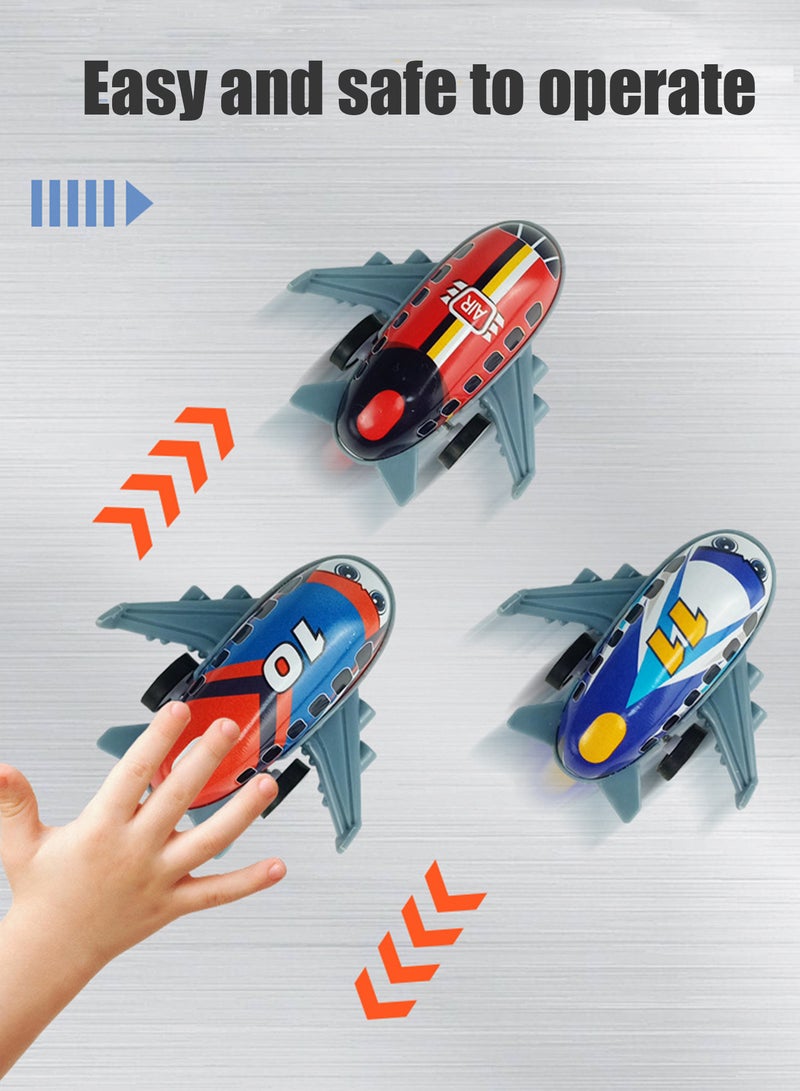 روعة 36 في 1 ألعاب سيارات سحب للأطفال – سيارات مصغرة – طائرة مصغرة – هدايا حفلات بالجملة – سيارات وطائرات سباق معدنية – مجموعة لعب (ألوان عشوائية) مع صندوق تخزين – للأولاد والبنات – للأطفال الصغار – جوائز للمعلمين – هدايا أعياد ميلاد. - Image 5