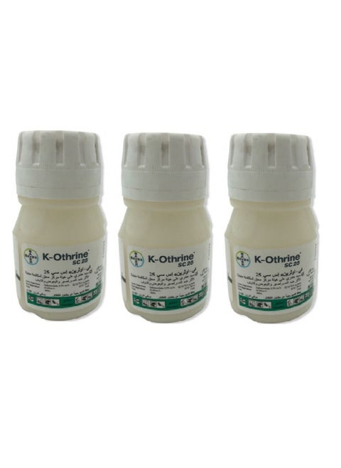 Bayer K Othrine SC25 Liquid To Get Rid Of Cockroaches, Mosquitoes And Flies 3 Pieces