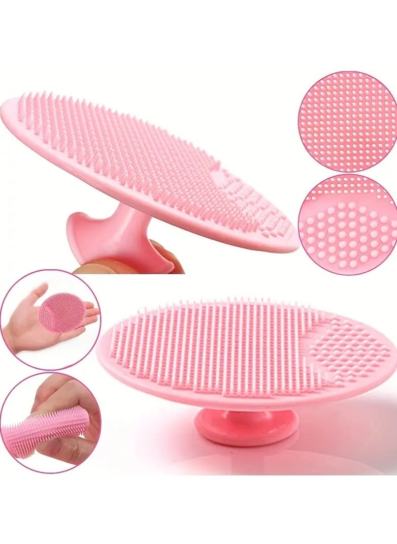 Gonice - Baby Bath Brush, Cradle Cap Silicone Massage Scrubbers Exfoliator | The Baby Essential For Dry Skin - Image 1