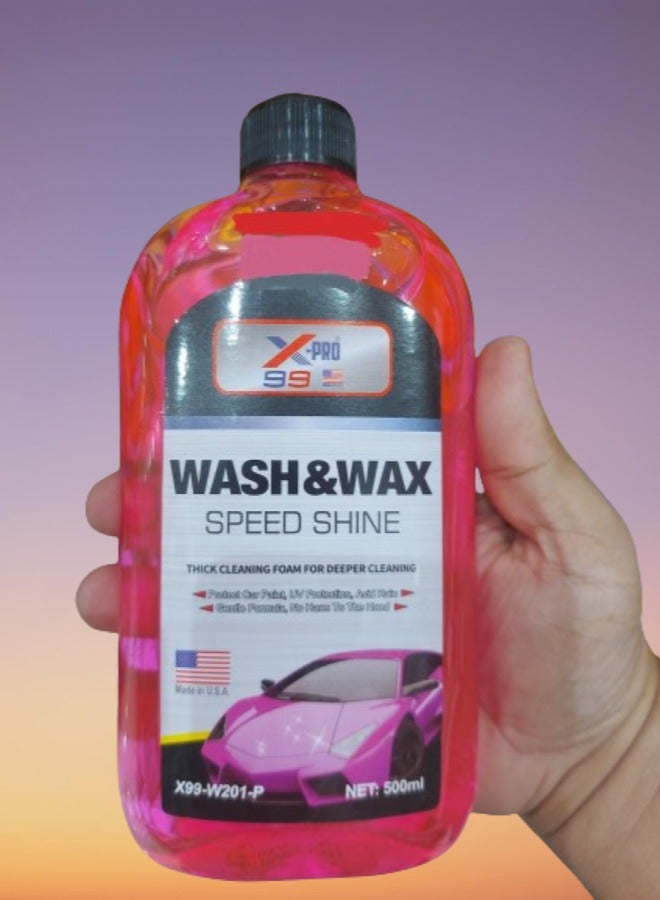 X-PRO Wash & Wax Speed Shine 500 ML