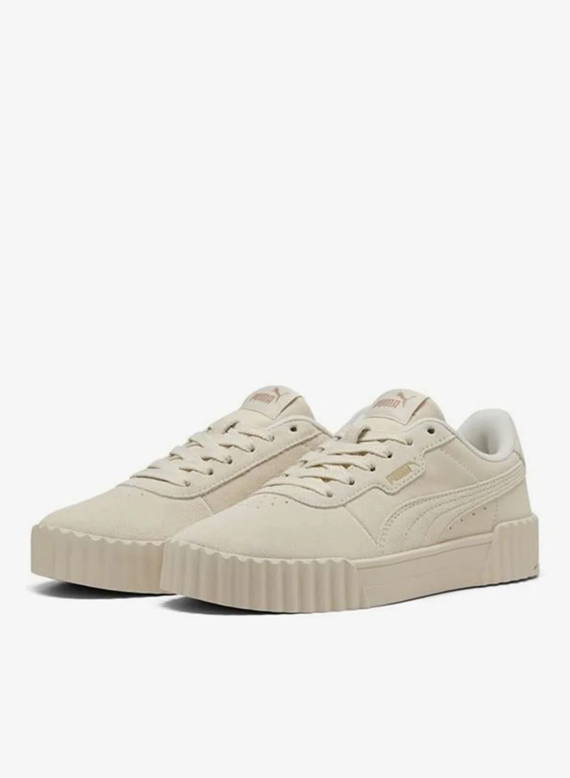 Puma Alpine Snow-PUMA Gold Carina 3.0 Suede Sneakers Women for Women | Best Price UAE
