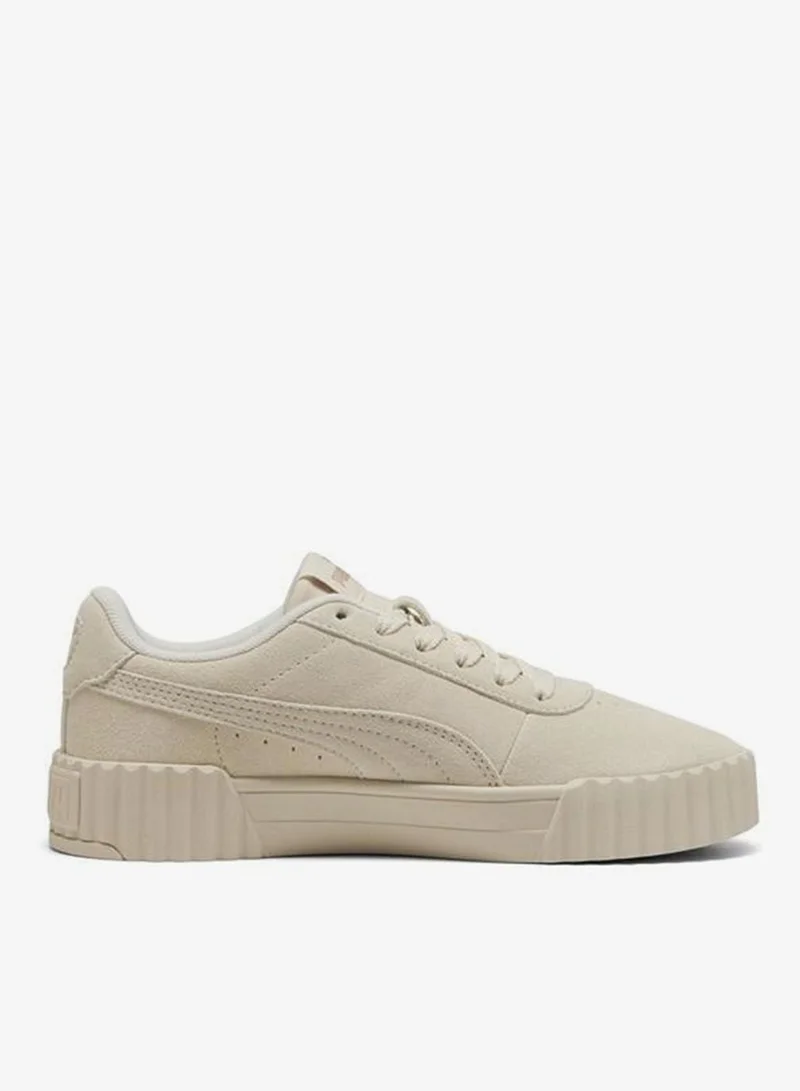 Puma Alpine Snow-PUMA Gold Carina 3.0 Suede Sneakers Women for Women | Best Price UAE