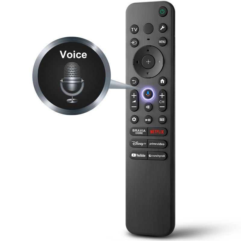 LOUTOC for Sony-TV-Remote-Control, Replacement for Sony Bravia TV Remote for All Smart LED OLED Series TVs with Voice Control, 1-Year Warranty - Image 1