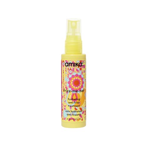 amika frizzmenot hydrating antifrizz treatment 60ml lightweight hydrating spray for medium to thick coarse hair types 2a4c humidity heat protection smooth frizz for up to 72 hours - Image 1