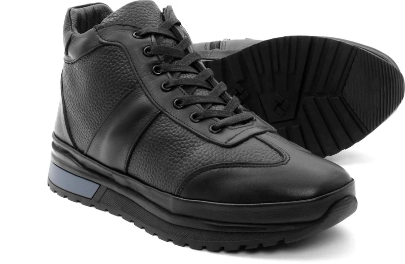فاست ستيب Genuine Leather Fur Men's Sports Boots 722KMA306