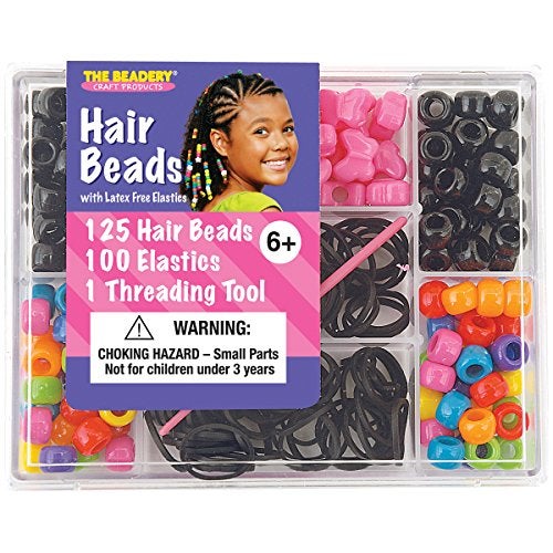 The Beadery Hair Style Bead Box, Multi - Image 1