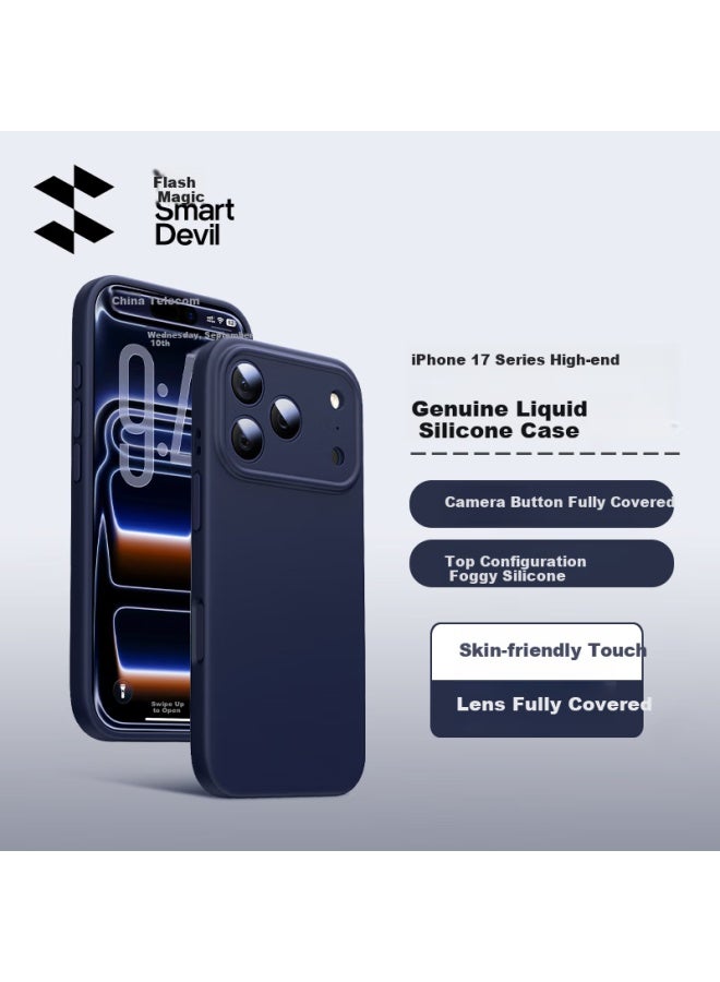 SmartDevil Shanmo [camera Button Full Coverage] Iphone 17 Pro Case, Liquid Silicone Protective Cover For Apple Iphone 17 Pro, Ultra-thin Shockproof Soft Case For Men And Wome - Image 1