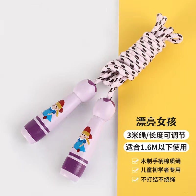 Generic Ultraman Kids Jump Rope Adjustable for Beginners Pretty girl