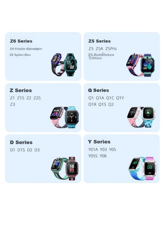 Ten Flashes Tenflash Little Genius Charging Cable Phone Watch Braided Charger Q1A/Q2A/D2/D3/N3/N5/Q1R/Z6/Z5/Z5A/Z1/Z2/Z3/Q1/Q2/Q3 Charging Cable - Image 2