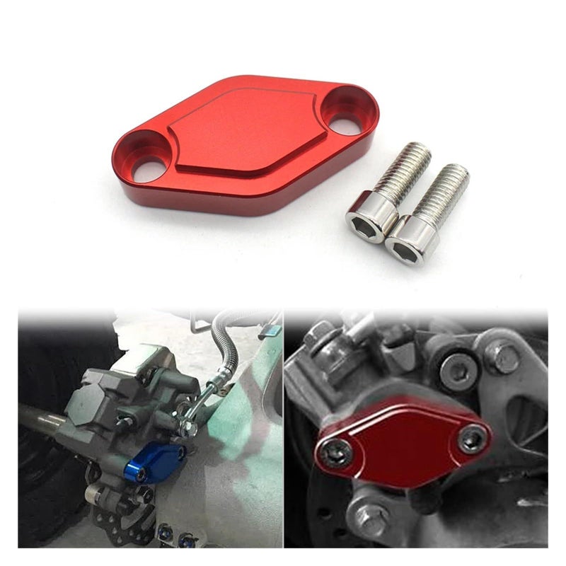 غطاء مانع فرامل ATV برتقالي لـ TRX 450R LTR 450 LTZ KFX 400 660 700 90 500 50 110 525 - Image 5