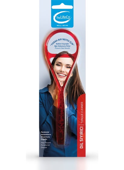 Tongue Cleaner (Tongue Scraper) Red
