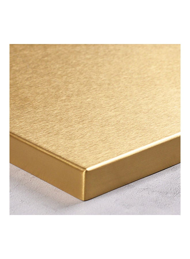 Rectangle Tray Gold 20.2x10.4x1.5cm - Image 3