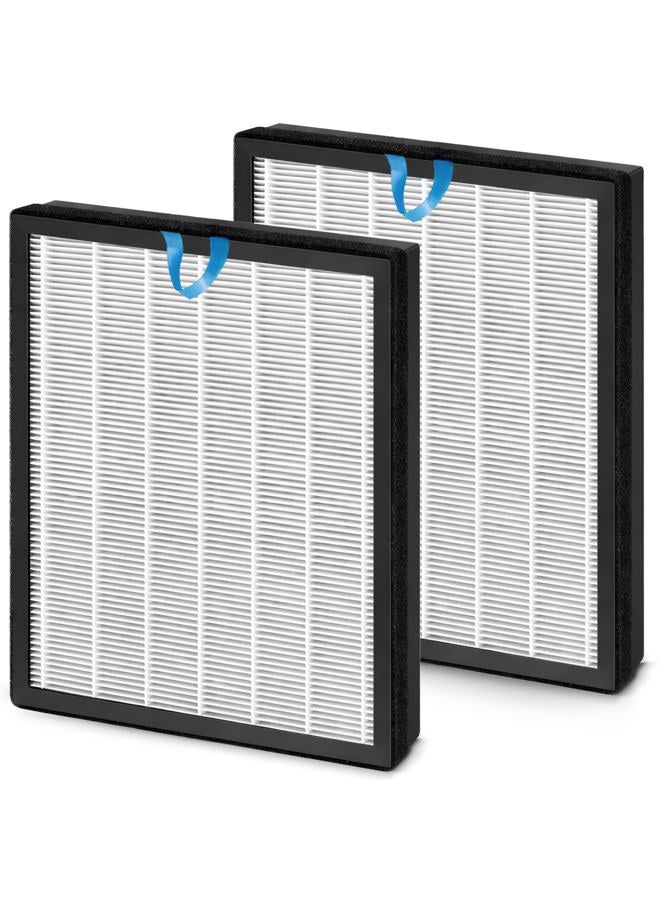 Bluearks Vital 100S Filter Compatible with LEVOIT Vital 100S Air Purifie-r, 3-in-1 Smart True HEPA, High-Efficiency Filter (White) - Image 1