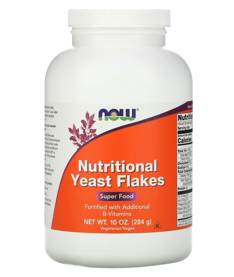 now Nutritional Yeast Flakes 10 oz (284 g)