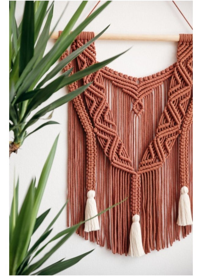 Home Gallery - Macrame Pattern Wall Hanging Handmade - Image 1