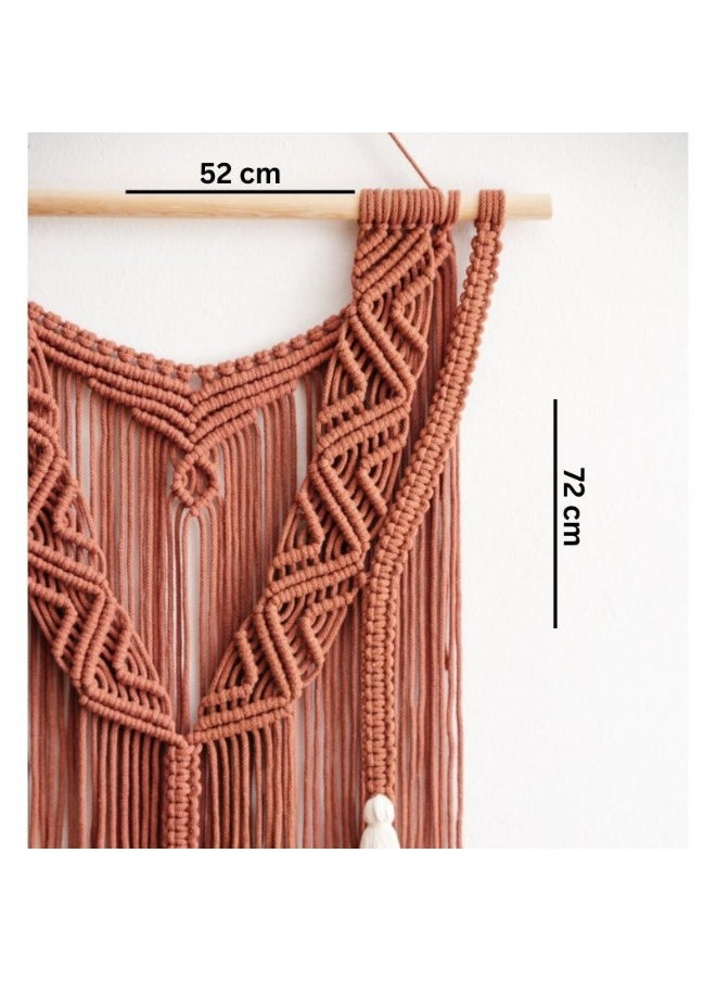 Home Gallery - Macrame Pattern Wall Hanging Handmade - Image 1