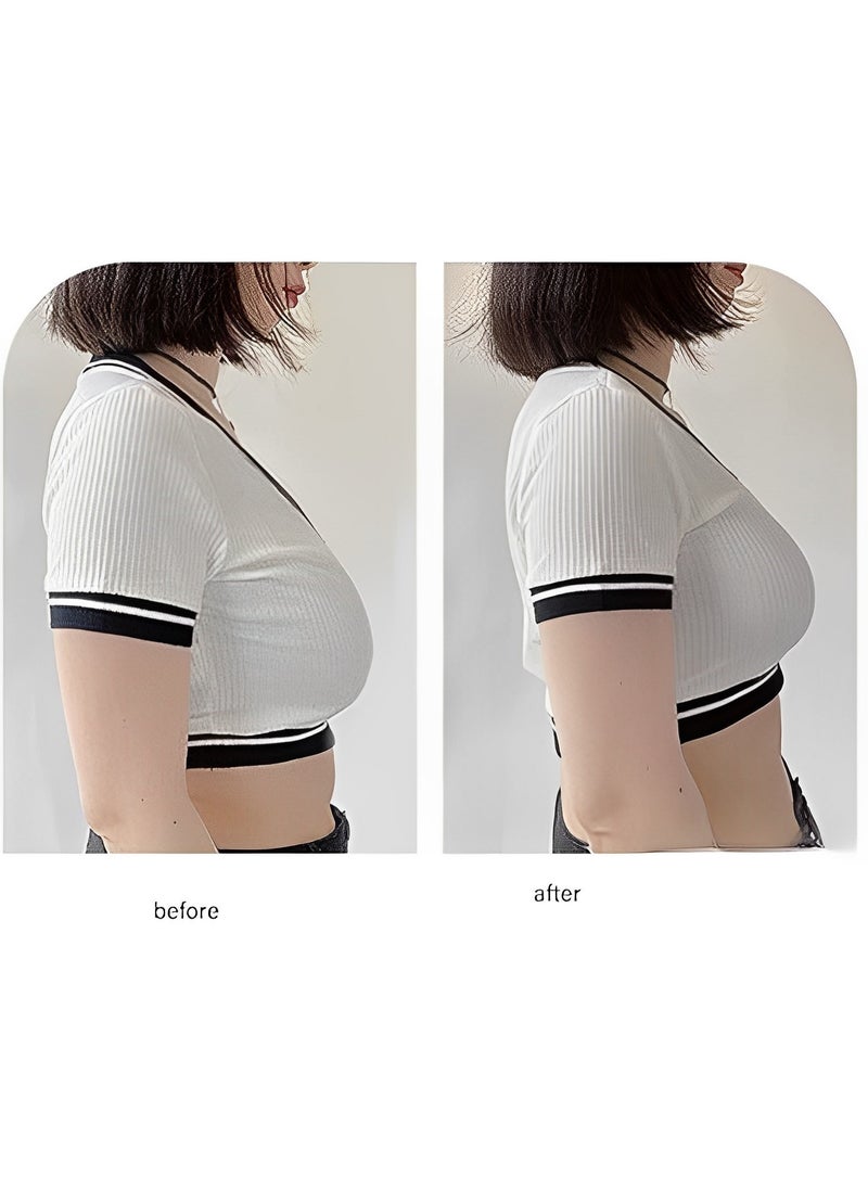 REOCLE - Women's Deep Cup Bra Hide Back Fat Full Back Coverage Fashion Bra with Shapewear Push Up Bra Sculpting Uplift Bra Sport Bra - Image 1