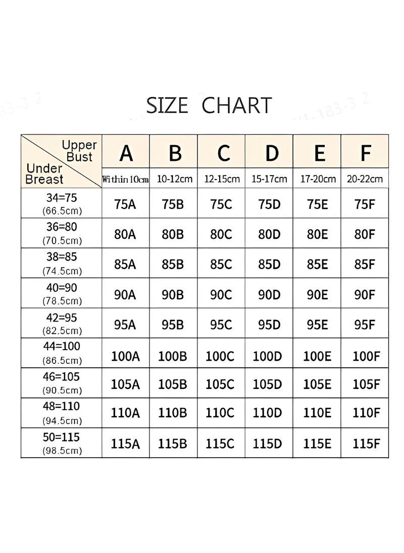 REOCLE - Women's Deep Cup Bra Hide Back Fat Full Back Coverage Fashion Bra with Shapewear Push Up Bra Sculpting Uplift Bra Sport Bra - Image 1