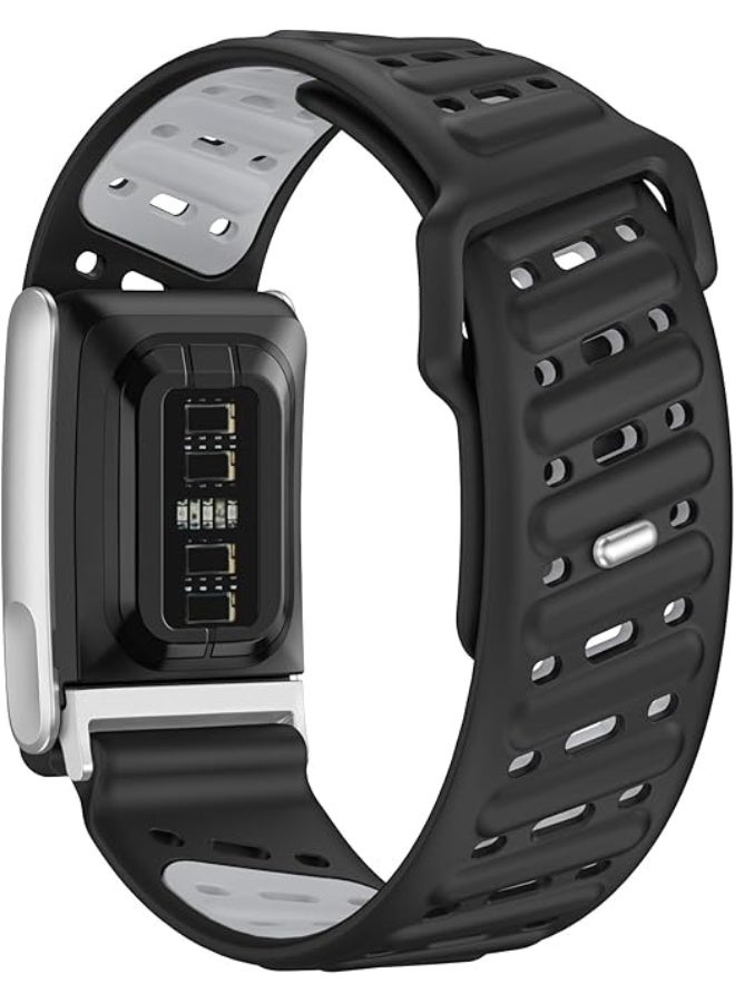 TEMPO Modified SportFlex Silicone Strap for WHOOP 5.0 Life /MG – ECG Compatible, Fitness Tracker Waterproof & Sweatproof Band with U Shaped Connector - Premium Fitness Accessory | NOT for Gen 4 - Image 2