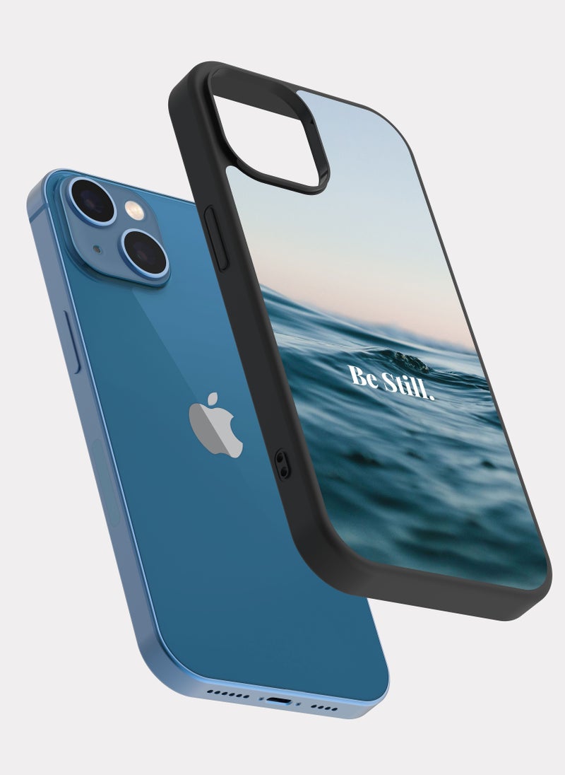 بكسلات كفر ايفون 13 ابقى هادئ اقتباس انجليزي - Image 2