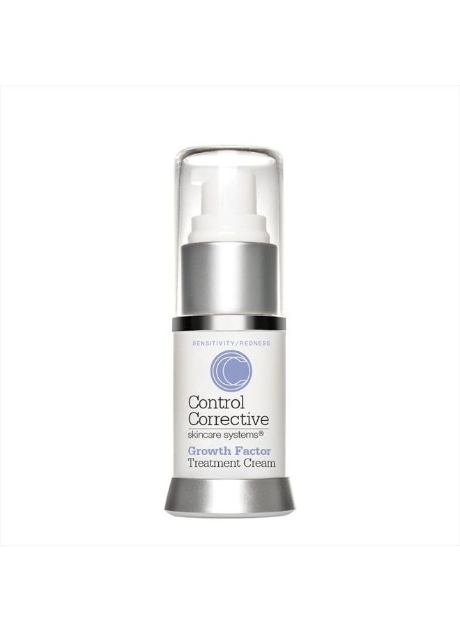 CONTROL CORRECTIVE SKIN CARE SYSTEMS CONTROL CORRECTIVE Growth Factor Treatment Cream, 0.5 Oz - An Elegant Facial Cream For Calming Down Skin After Peels, Microdermabrasion Or Retinol Usage, Diminishes Visible Scars, Soothes Irritation  - Image 1