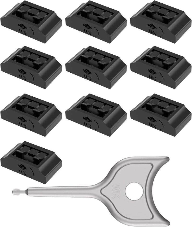 10 Pack USB Port Blocker With Key Lock For Laptop Data Security - Image 1