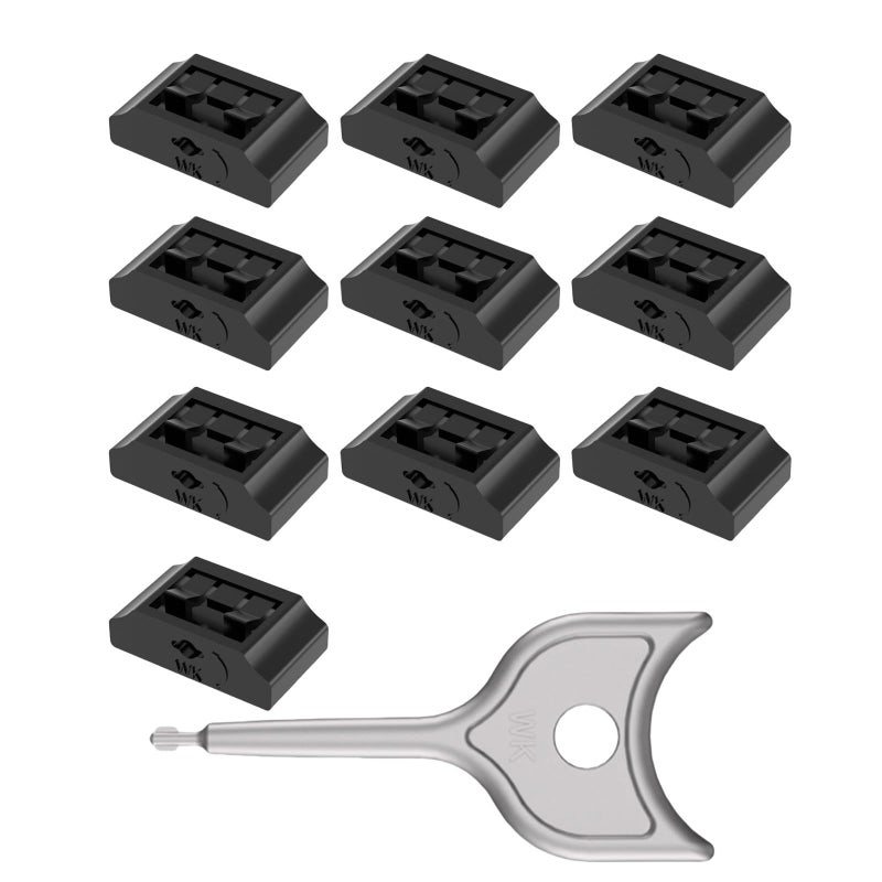 10 Pack USB Port Blocker With Key Lock For Laptop Data Security - Image 2