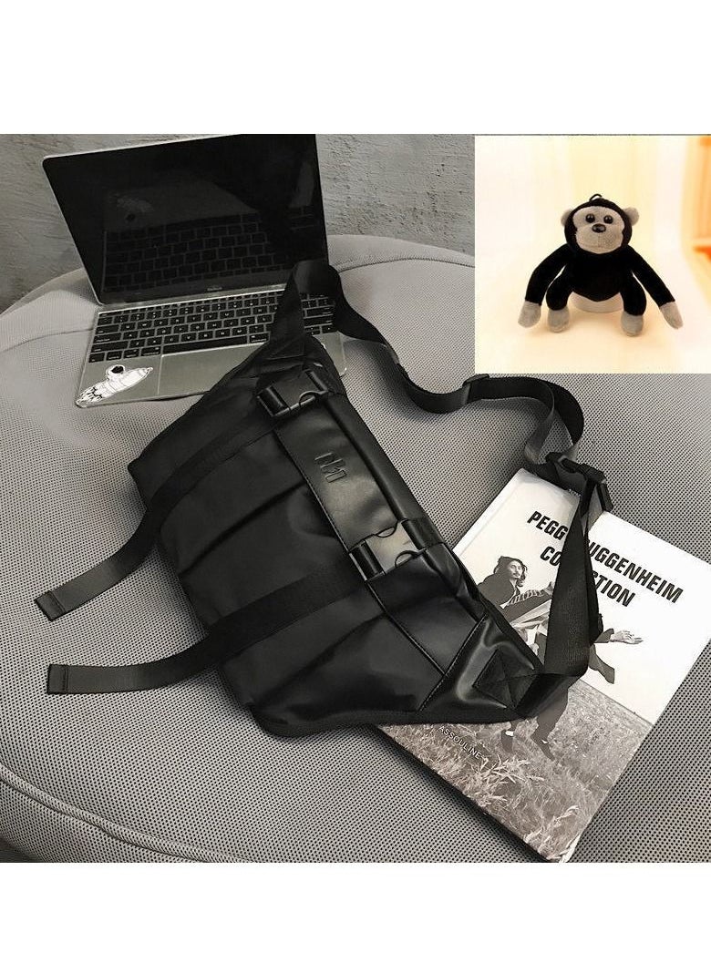 Generic - Large-capacity waist bag trendy street all-match sports shoulder bag - Image 1