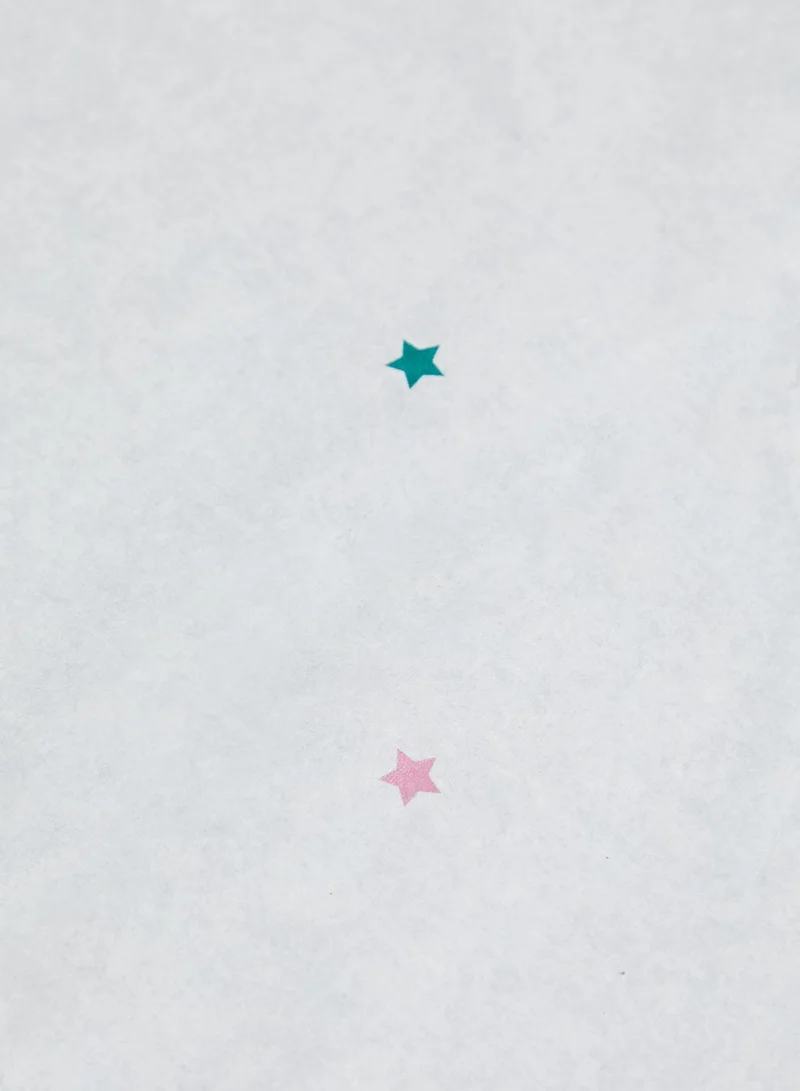 Party Camel Multicoloured Stars Tablecloth  2.6M X 1.4M