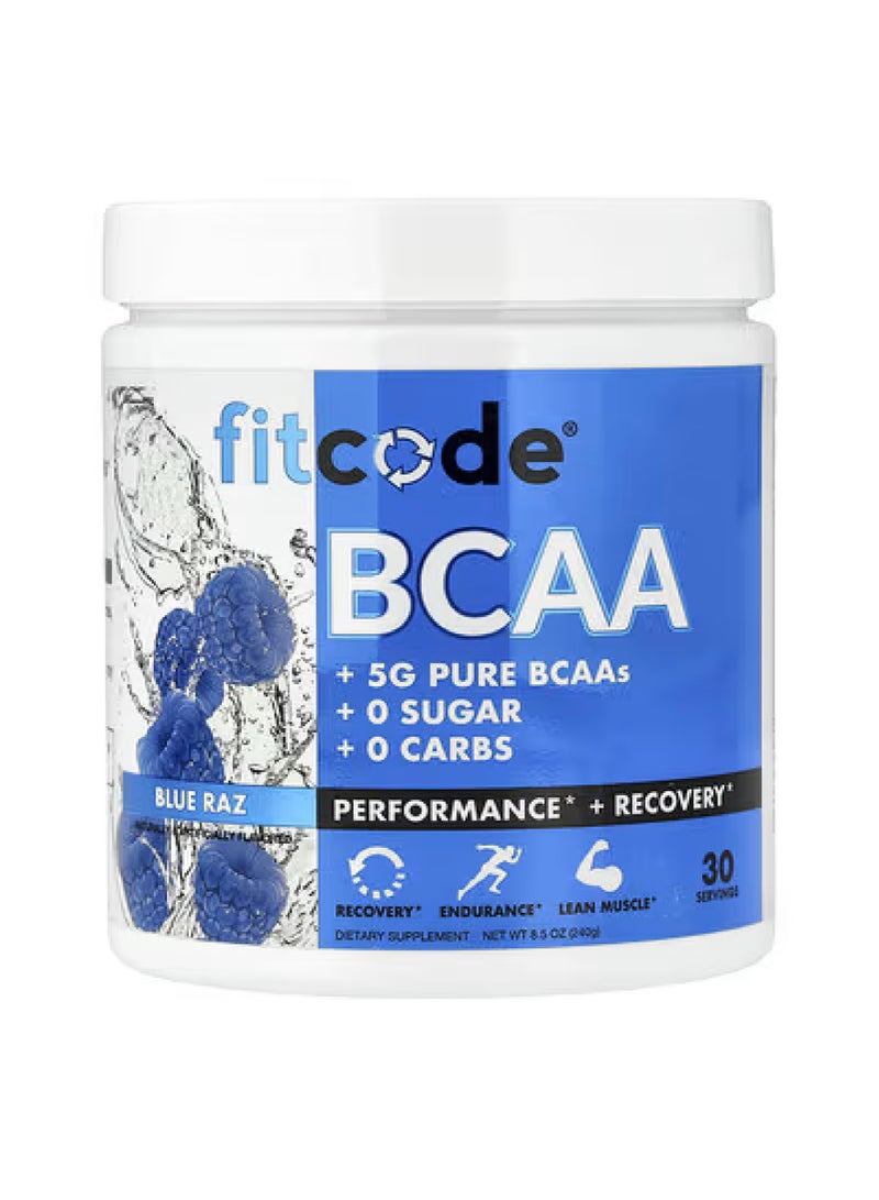 BCAA, بلو راز، 8.5 أونصة (240 جم)