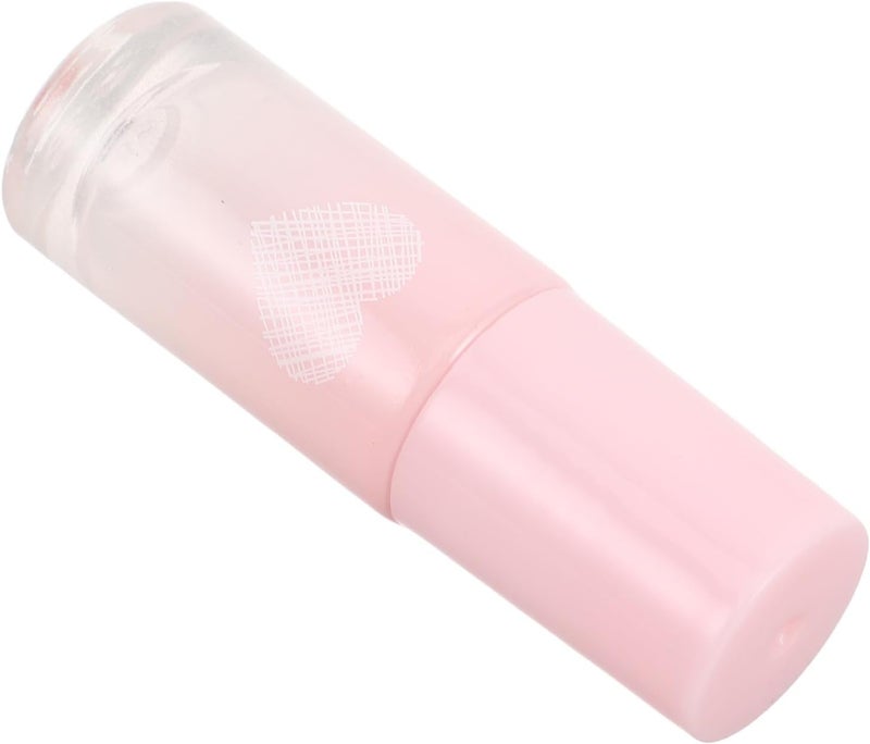 Healeved 5ml Heart-shaped Gradient Pink Refillable Perfume Bottles with Roller Balls Leakproof Essential Oil Roll-on Bottles for Travel and Home Massage - Image 1